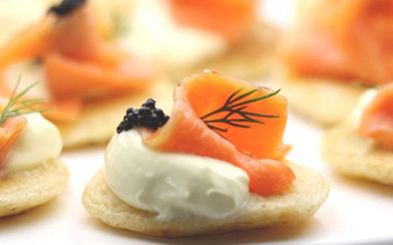 Smoked Salmon Blini Recipe